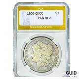 1900-O/CC Morgan Silver Dollar PGA VG8