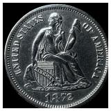 1872 Seated Liberty Dime UNCIRCULATED