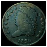 1825 Classic Half Cent LIGHTLY CIRCULATED