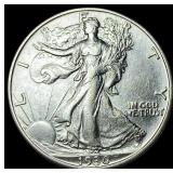 1936-S Silver Walking Liberty Half Dollar  CLOSEL