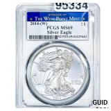 2014[W] Silver Eagle PCGS MS69
