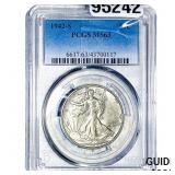 1942-S Walking Liberty Half Dollar PCGS MS63