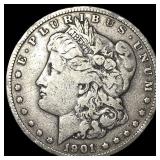 1901-S Silver Morgan Dollar LIGHTLY CIRCULATED