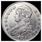1814 Capped Bust Half Dollar CLOSELY  UNCIRCULATE
