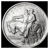 1925 Stone Mountain Silver Half Dollar  UNCIRCULA