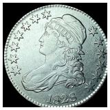1828 Capped Bust Half Dollar CLOSELY  UNCIRCULATE