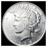 1925 Silver Peace Dollar CHOICE AU