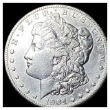 1904-S Silver Morgan Dollar CLOSELY UNCIRCULATED