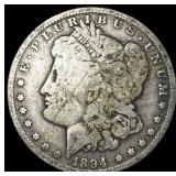 1894-O Silver Morgan Dollar LIGHTLY CIRCULATED