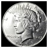 1935 Silver Peace Dollar UNCIRCULATED