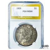 1903 Morgan Silver Dollar PGA MS64