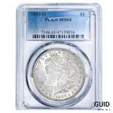 1883-O Morgan Silver Dollar PCGS MS64