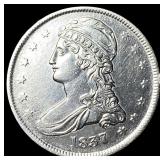 1837 Capped Bust Half Dollar UNCIRCULATED