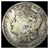 1894-S Silver Morgan Dollar NICELY CIRCULATED
