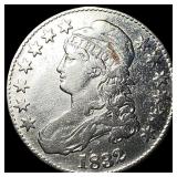 1832 Capped Bust Silver Half Dollar LIGHTLY CIRCUL