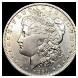 1891-O Silver Morgan Dollar NEARLY  UNCIRCULATED