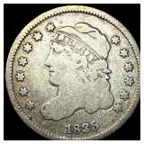 1835 Capped Bust Half Dime NICELY CIRCULATED