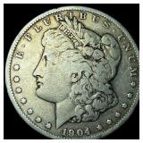 1904-S Silver Morgan Dollar LIGHTLY CIRCULATED