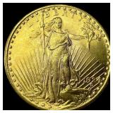 1924 Gold $20 Saint-Gaudens Double Eagle GEM BU