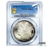 1878-CC Morgan Silver Dollar PCGS MS64