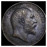 1909 Great Britain Edward VII Bronze Farthing