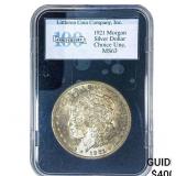1921 Morgan Silver Dollar  MS63