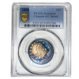 1818 Capped Bust Quarter PCGS Genuine