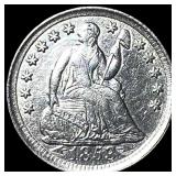 1853 Seated Liberty Half Dime NICELY  CIRCULATED