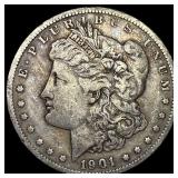 1901 Silver Morgan Dollar LIGHTLY CIRCULATED