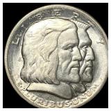 1936 Silver Long Island Tercentenary Half Dollar U
