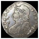 1830 Capped Bust Silver Half Dollar NICELY CIRCULA