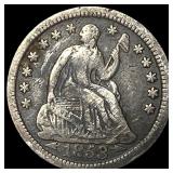 1853-O Silver Half Dime ABOUT UNCIRCULATED