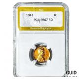 1941 Wheat Cent PGA PR67 RD