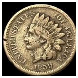 1859 Indian Head Cent LIGHTLY CIRCULATED