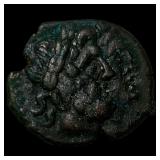 Greek Rhegium Brattium 203-89 BC Bronze Triens