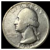 1932-D Silver Washington Quarter NICELY CIRCULATED