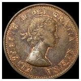 1962 Canada Bronze 1 Cent