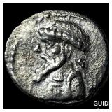 Elymais Kamnaskires V 54-32 BC Silver Hemidrachm