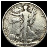 1920-S Silver Walking Liberty Half Dollar LIGHTLY