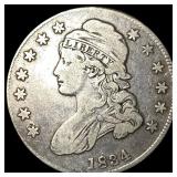1834 Capped Bust Half Dollar LIGHTLY CIRCULATED