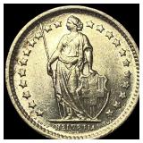1965B Switzerland Silver 1/2 Franc
