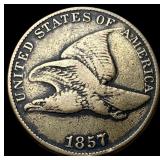 1857 Flying Eagle Cent LIGHTLY CIRCULATED