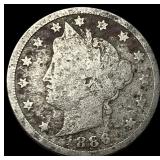 1886 Liberty Head Nickel NICELY CIRCULATED