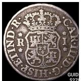 1769-JR Bolivia Charles III Silver 1 Real