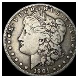 1901-S Silver Morgan Dollar LIGHTLY CIRCULATED