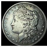1892 Silver Morgan Dollar NEARLY UNCIRCULATED