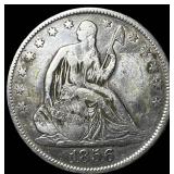 1856-O Silver Seated Liberty Half Dollar  LIGHTLY