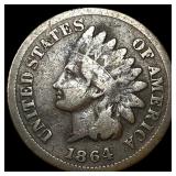 1864 Indian Head Cent NICELY CIRCULATED
