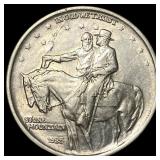1925 Silver Half Dollar Stone Mountain CHOICE BU
