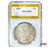 1903 Morgan Silver Dollar PGA MS66
